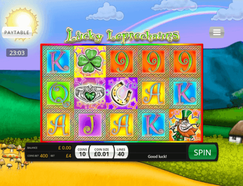 Lucky Leprechauns UK slot game