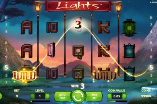 Lights UK slot game