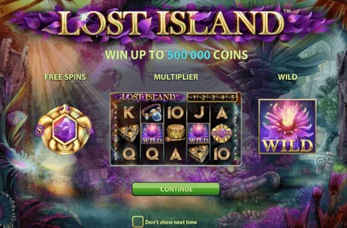 Lost Island online slot game