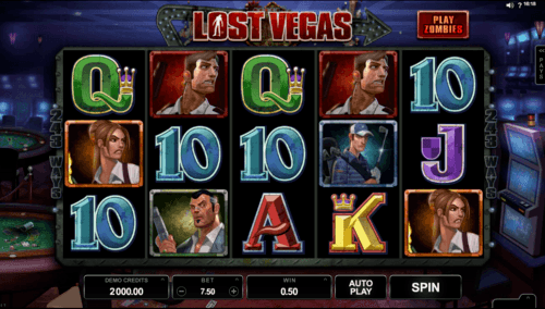 Lost Vegas UK online slot game