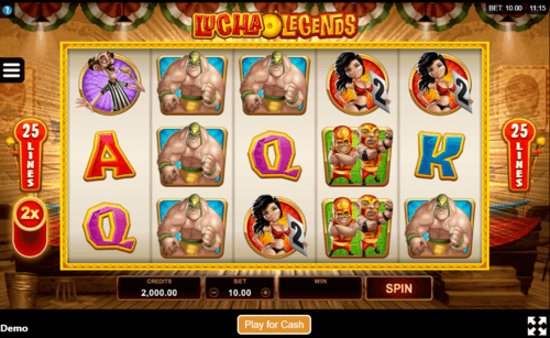 Lucha Legends slot UK