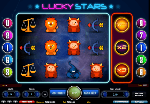 lucky stars uk slot game