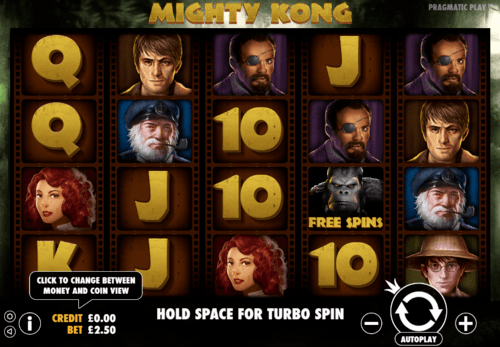 Mighty Kong UK online slot game