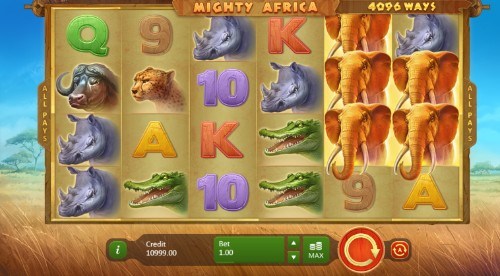 Mighty Africa UK slot game