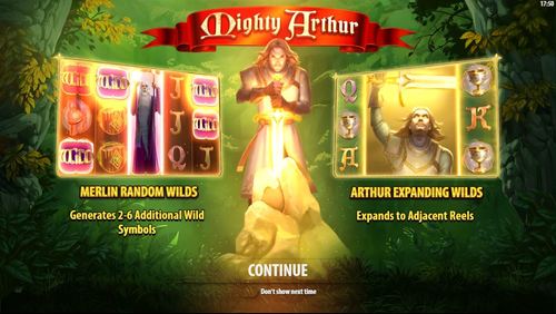 Mighty Arthur online slot game