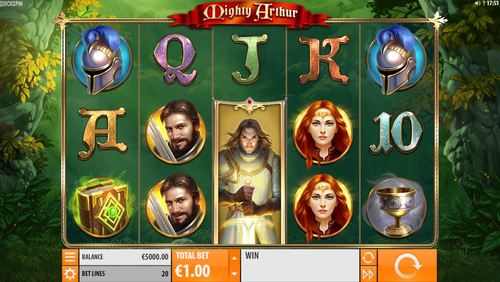 Mighty Arthur uk slot game