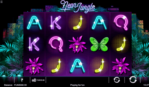 Neon Jungle UK online slot game