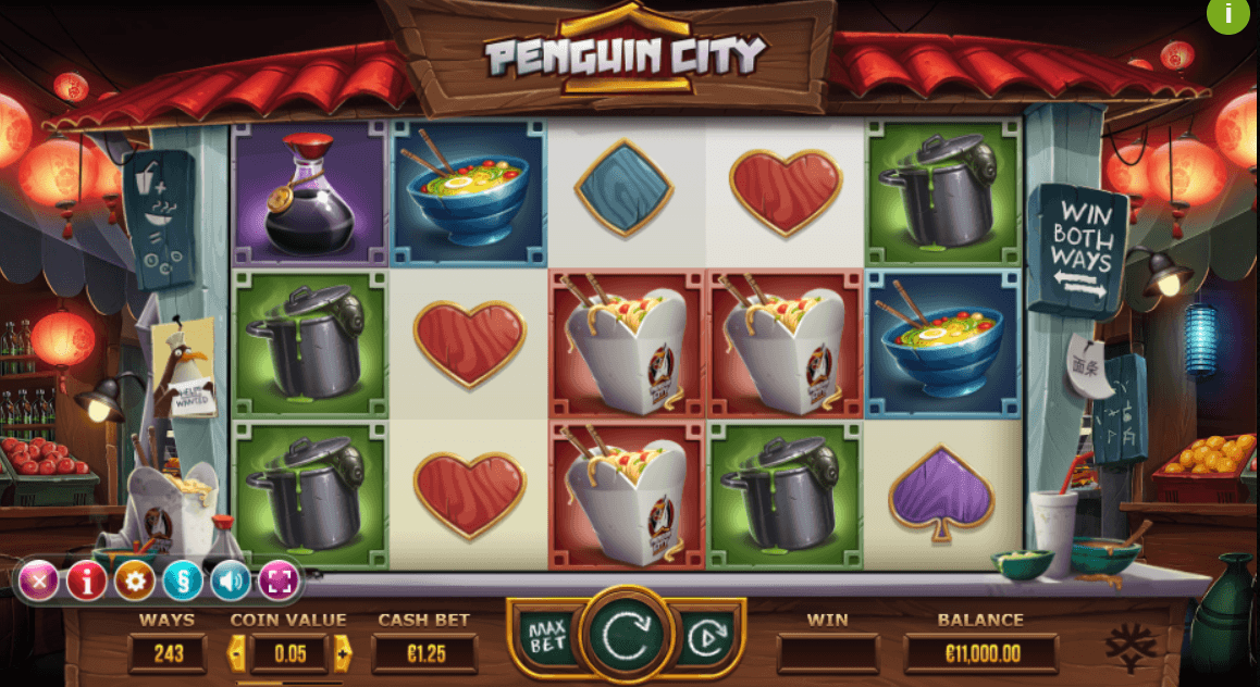 Penguin City UK online slot game