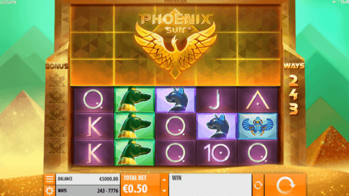 Phoenix Fire UK slot game