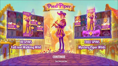 Pied Piper online slot game