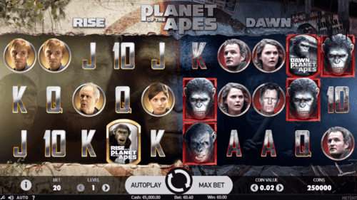 Planet of the Apes uk slot game