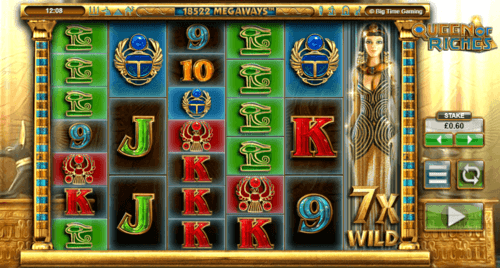 Queen Of Riches UK online slot game