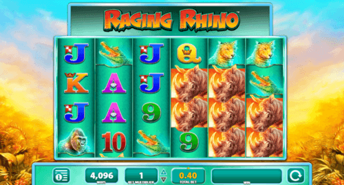 Raging Rhino UK slot game