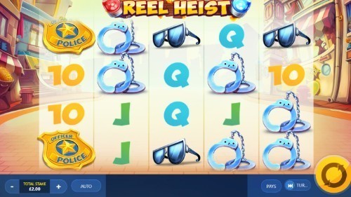 Reel Heist UK slot game