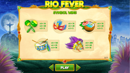 Rio Fever Slot 3