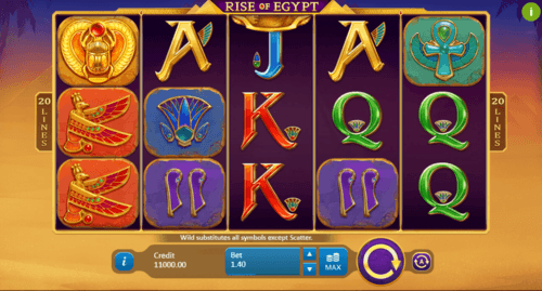 Rise Of Egypt UK online slot game