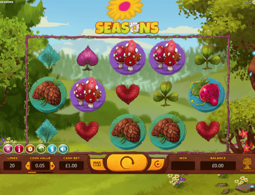 Seasons UK online slot game