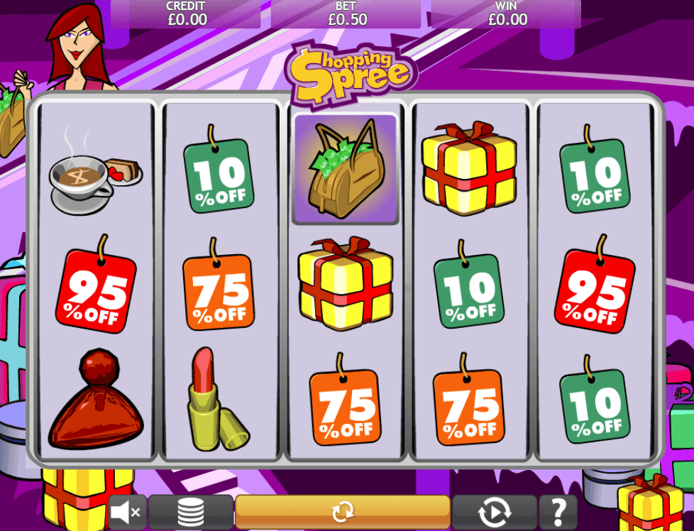 Shopping Spree UK slot game