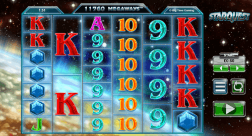 Star Quest UK online slot game