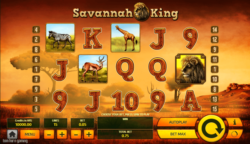 Savannah King UK online slot game