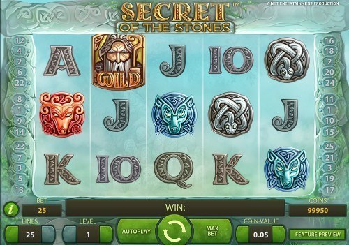 Secret Of The Stones UK slot game