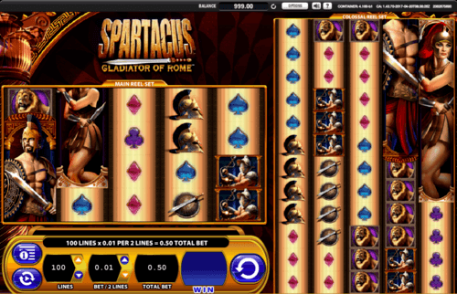 Spartacus UK slot game