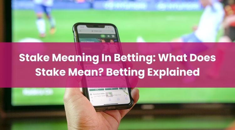 Stake Meaning In Betting: What Does Stake Mean? Betting Explained