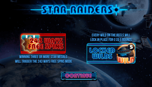 star raiders slot