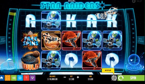 star raiders slot