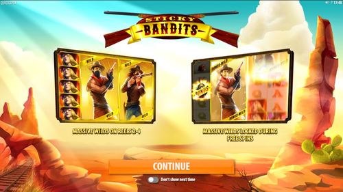 Sticky Bandits online slot game