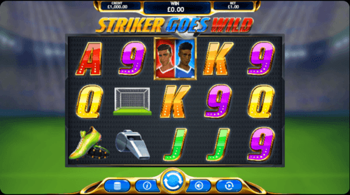 Striker goes Wild UK slot game