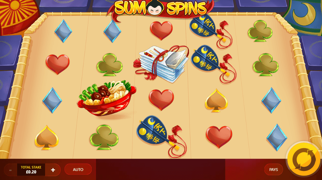 Sumo Spins UK online slot game