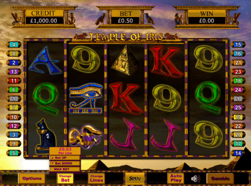Temple of Iris slot