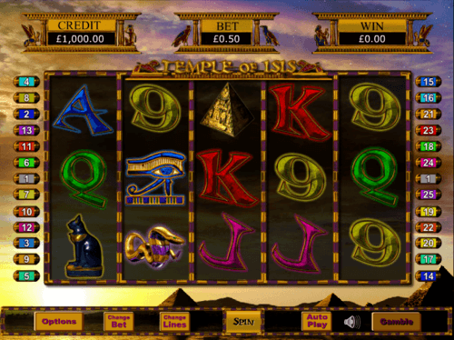 Temple Of Iris UK slot game