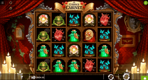 The Curious Cabinet UK online slot game