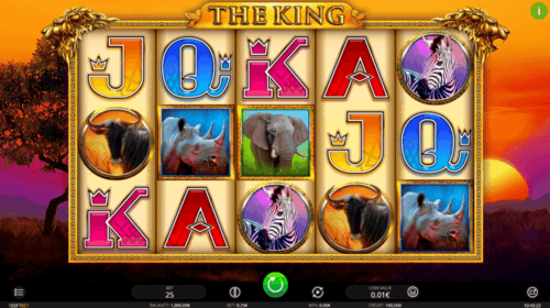the king uk slot game