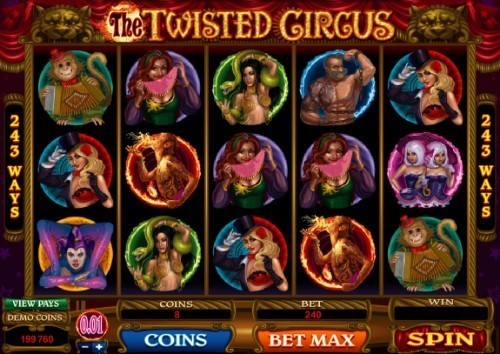 The Twisted Circus UK slot game