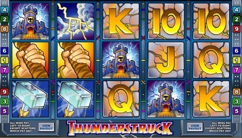 Thunderstruck UK slot game