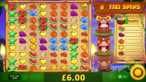 Tiki Fruits UK slot game