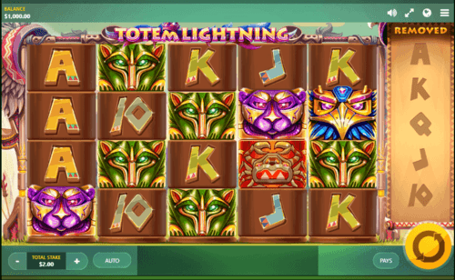 Totem Lightning UK online slot game