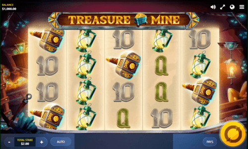 Treasure Mine UK online slot game