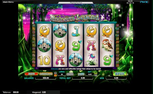 Unicorn Legend UK online slot game