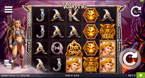 Valkyrie UK slot game