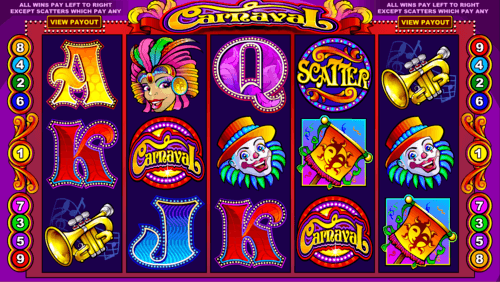 Carnaval UK online slot game