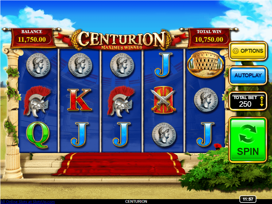 Centurion slot