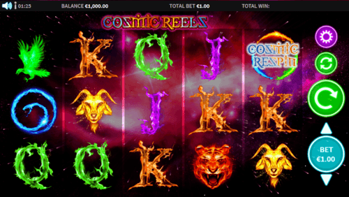 Cosmic Reels UK slot game