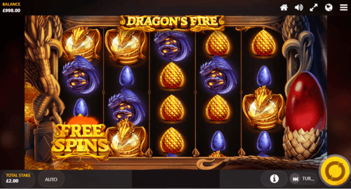 Dragons Fire UK slot game
