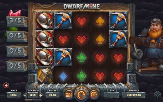 Dwarf Mine UK slot game