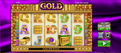 Gold UK online slot game