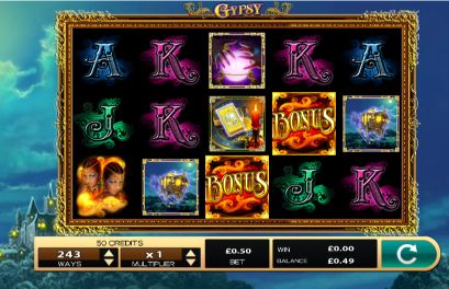 Gypsy UK slot game